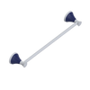Rubinet Towel Bar 18" Matt White