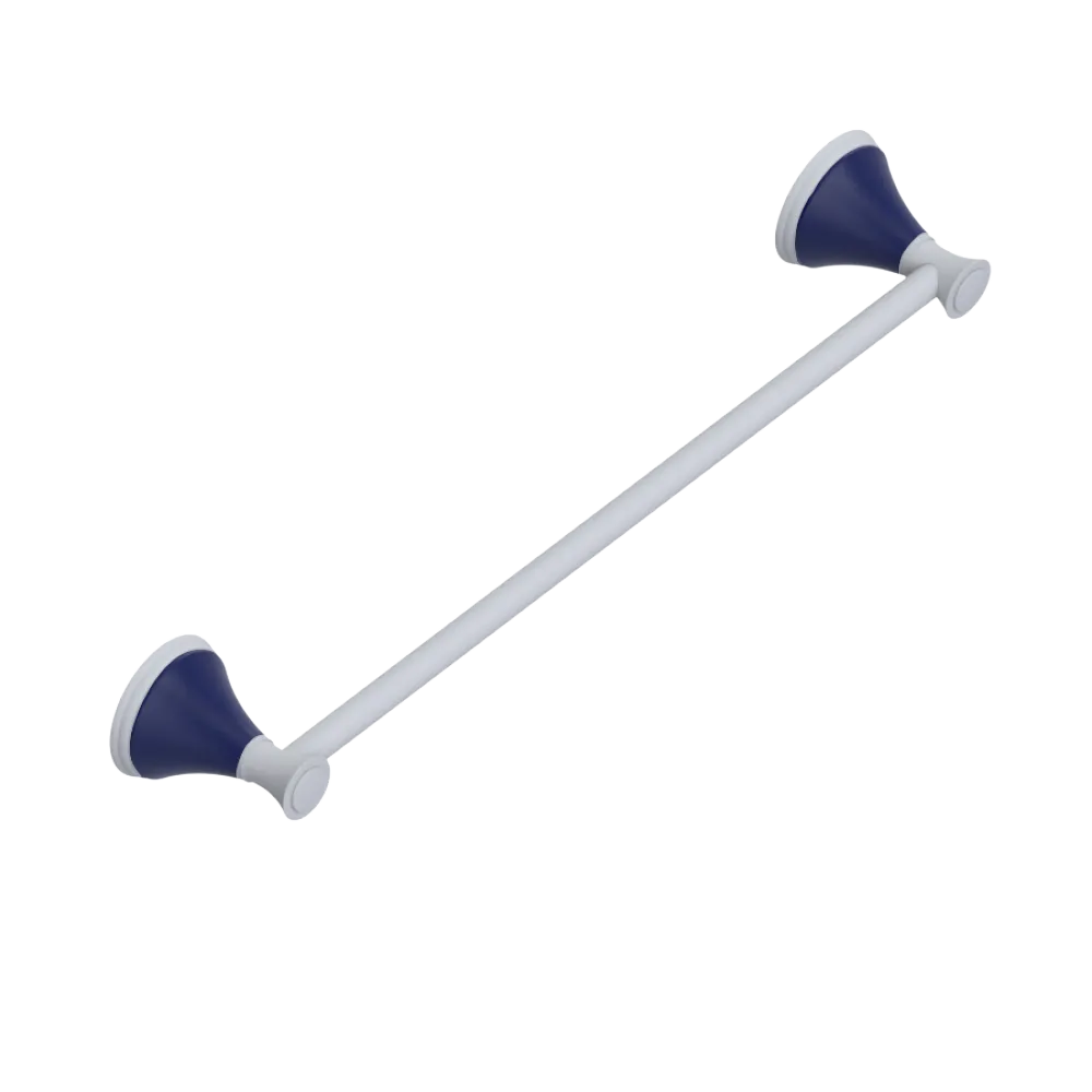 Rubinet Towel Bar 18" Matt White
