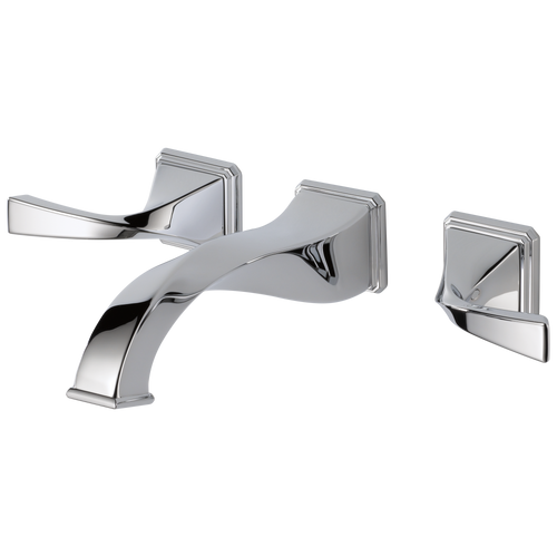 Brizo Two Handle Wall Mount Lavatory Faucet 15 Gpm