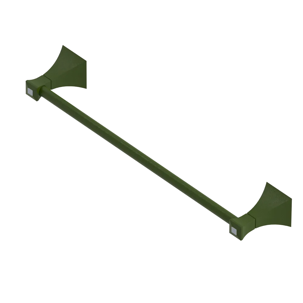 Rubinet Towel Bar 18" Green Envy