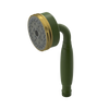 Rubinet 3 Function Hand Held Shower Only Green Envy
