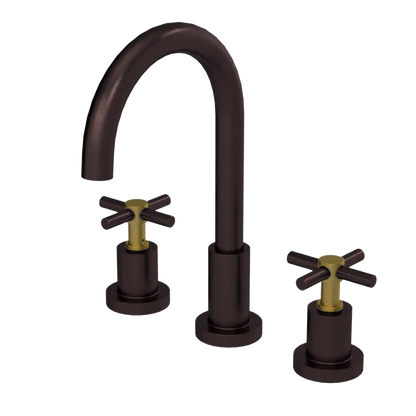 Rubinet Widespread Kitchen Set with LaSalle Spout Oil Rubbed Bronze