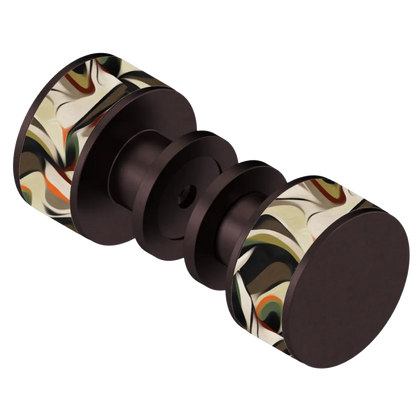 Rubinet Shower Door Knob (set) Oil Rubbed Bronze