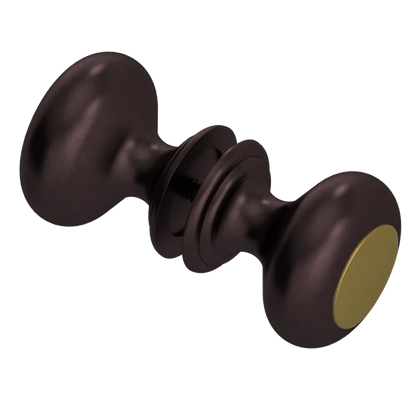 Rubinet Shower Door Knob (set) Oil Rubbed Bronze