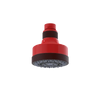 Rubinet 3 FUNCTION SHOWER HEAD Red