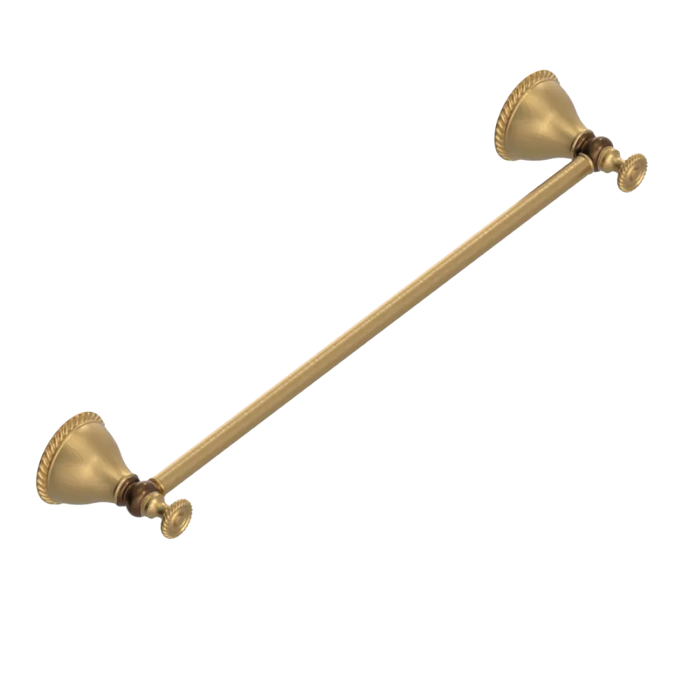 Rubinet Towel Bar 24" Satin Gold