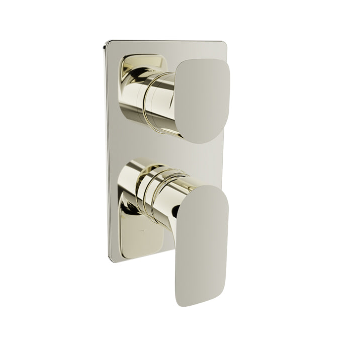 Baril Complete pressure balanced shower control valve with 2-way diverter