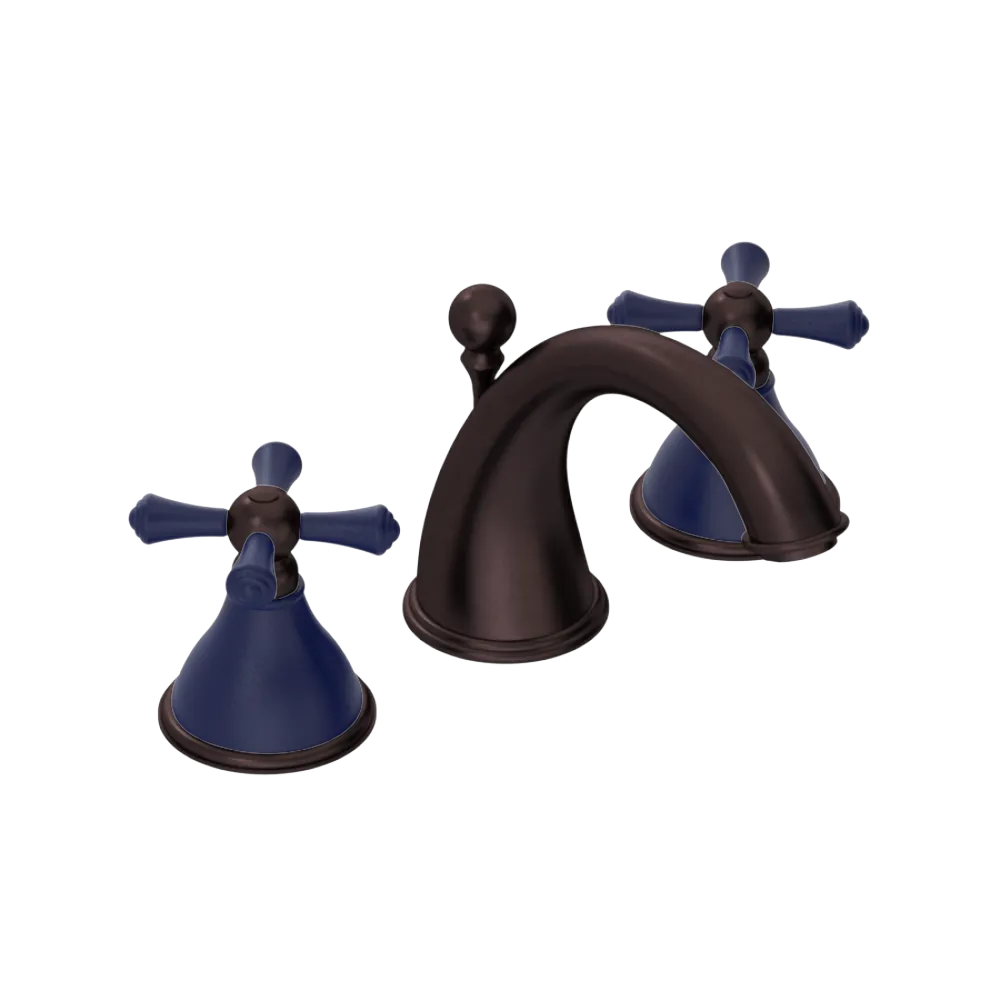Rubinet Widespread Lav. Set. (less drain) Oil Rubbed Bronze
