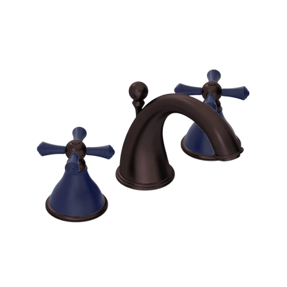 Rubinet Widespread Lav. Set. (less drain) Oil Rubbed Bronze