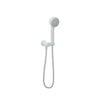 Baril 2-spray anti-limestone hand shower on wall-mounted supply elbow