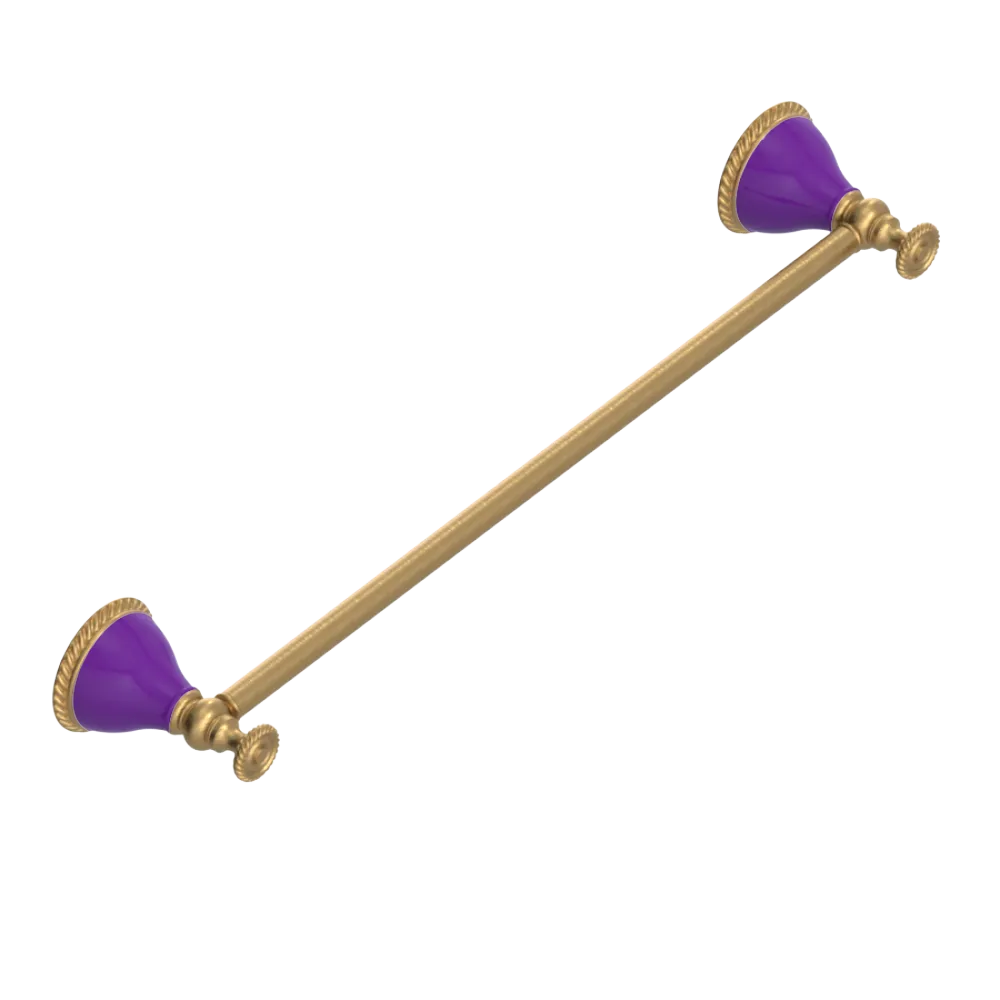 Rubinet Towel Bar 18" Satin Gold