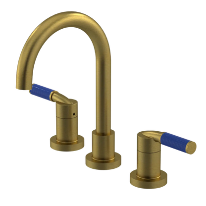 Rubinet Widespread Lav. Set. (less drain) Antique Brass Matt
