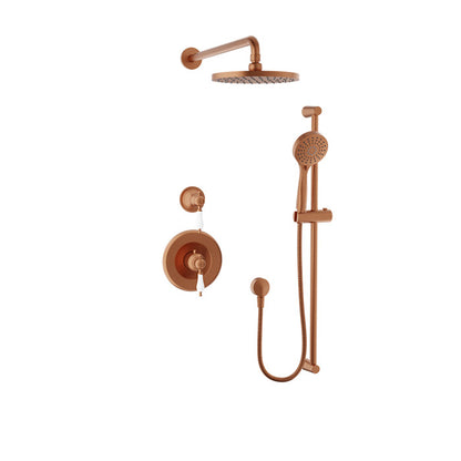 Baril Complete thermostatic shower kit