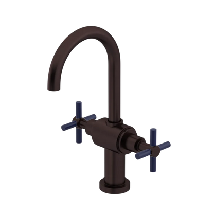 Rubinet Single Hole Dual Handle Lav. Set with LaSalle Spout (less drain) Oil Rubbed Bronze