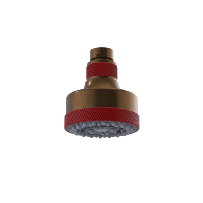 Rubinet 3 FUNCTION SHOWER HEAD Tuscan Brass