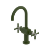 Rubinet Single Hole Dual Handle Lav. Set with LaSalle Spout (less drain) Green Envy