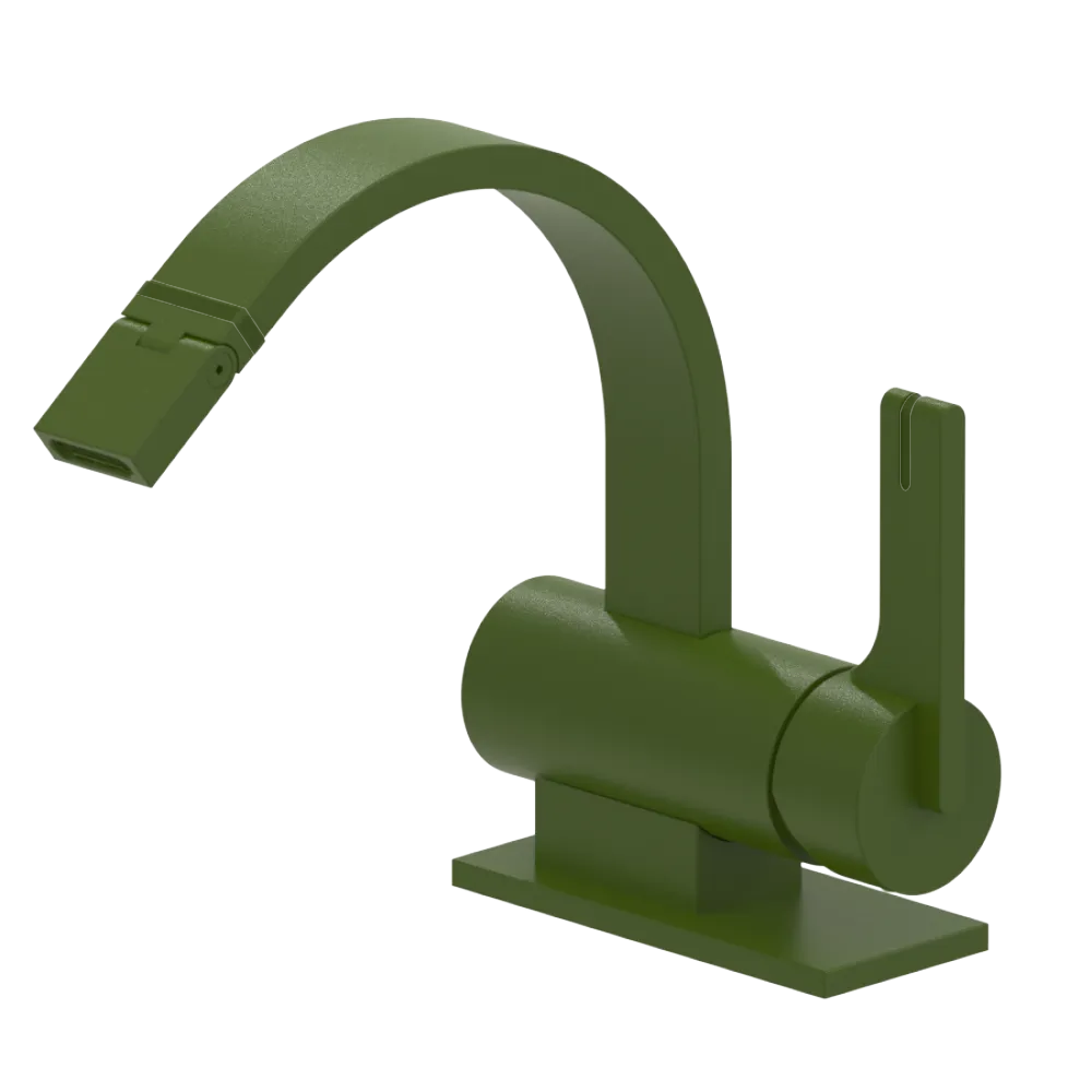 Rubinet Single Control Bidet Fitting (less drain) Green Envy