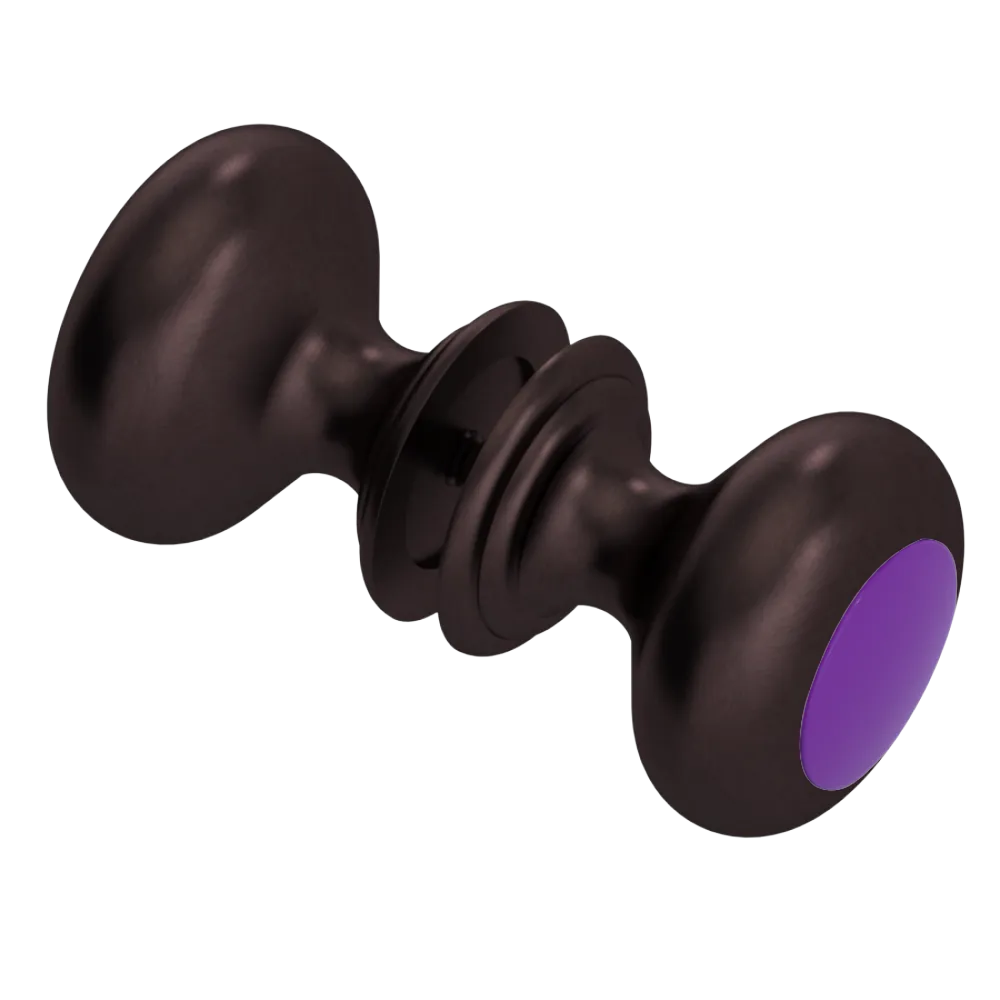 Rubinet Shower Door Knob (set) Oil Rubbed Bronze