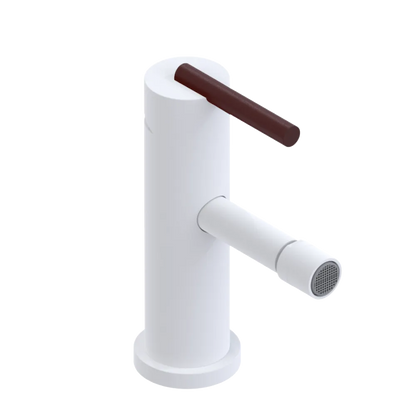 Rubinet Single Control Bidet Fitting (less drain) Matt White