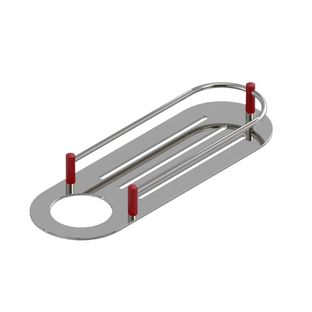 Rubinet Shelf Only Polished Nickel