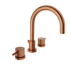 Baril 8" c/c lavatory faucet, drain included