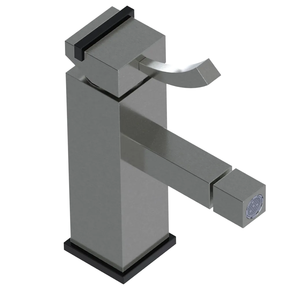 Rubinet Single Control Bidet Fitting (less drain) Satin Nickel