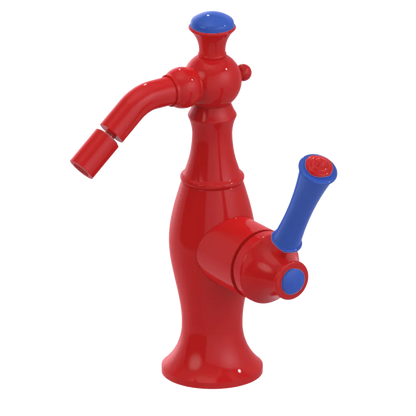 Rubinet Single Control Bidet Fitting (less drain) Red