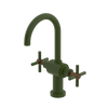 Rubinet Single Hole Dual Handle Lav. Set with LaSalle Spout (less drain) Green Envy