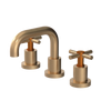 Rubinet Widespread Lav. Set. (less drain) Satin Gold