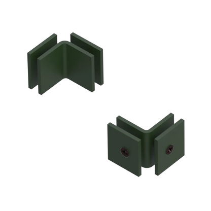 Rubinet 90 Glass to Glass Open Face Green Envy