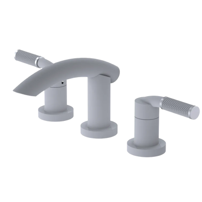 Rubinet Widespread Lav. Set. (less drain) Matt White