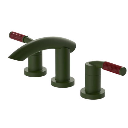 Rubinet Widespread Lav. Set. (less drain) Green Envy
