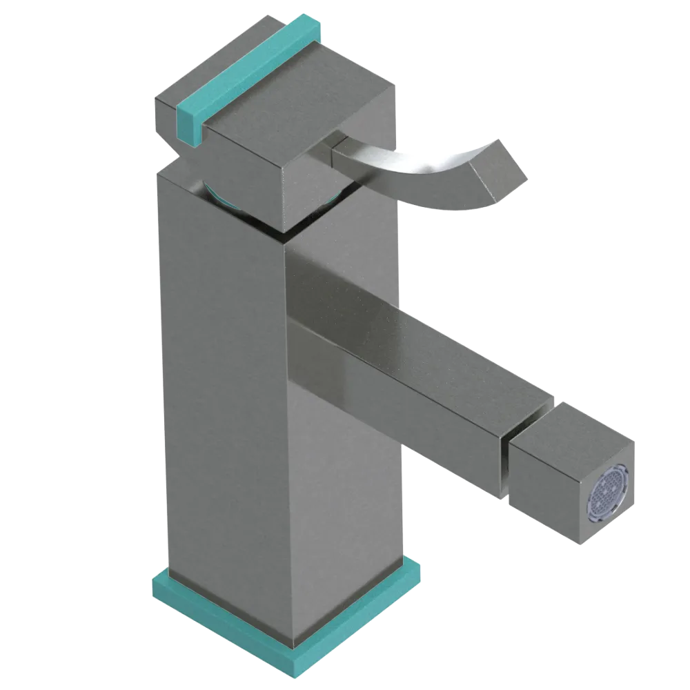 Rubinet Single Control Bidet Fitting (less drain) Satin Nickel