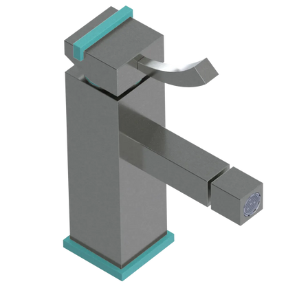 Rubinet Single Control Bidet Fitting (less drain) Satin Nickel