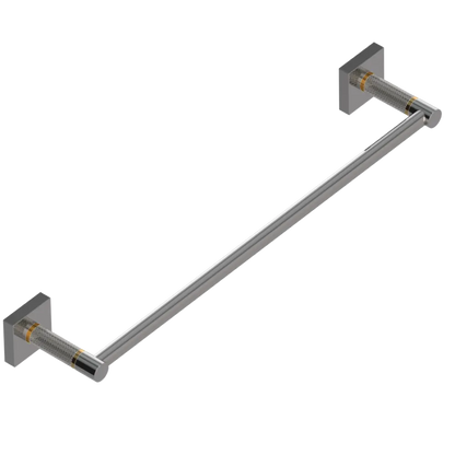 Rubinet 18" TOWEL BAR Polished Nickel