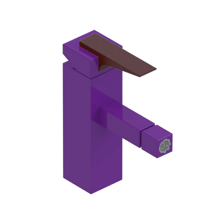 Rubinet Single Control Bidet Fitting (less drain) Purple Haze