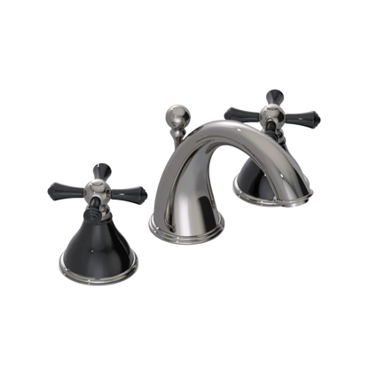 Rubinet Widespread Lav. Set. (less drain) Polished Nickel