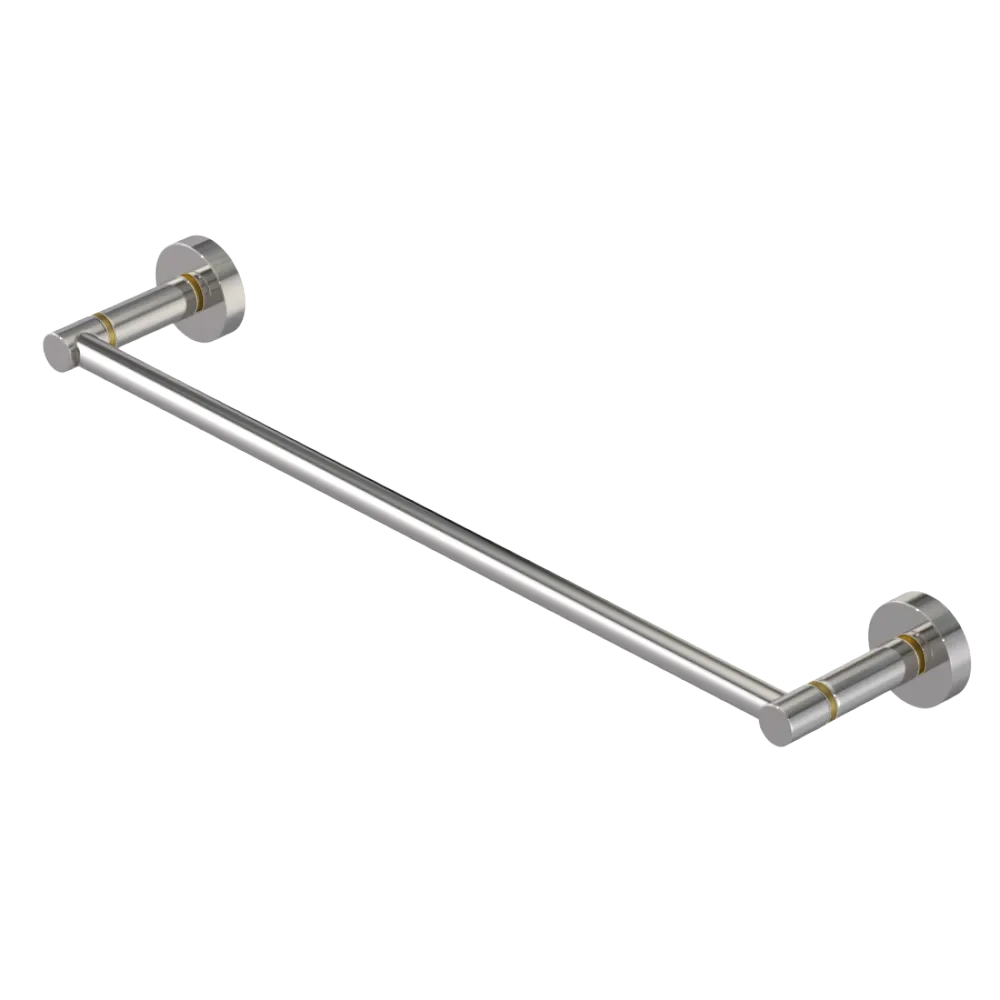 Rubinet Towel Bar 18" Polished Nickel
