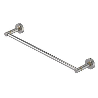 Rubinet Towel Bar 18" Polished Nickel