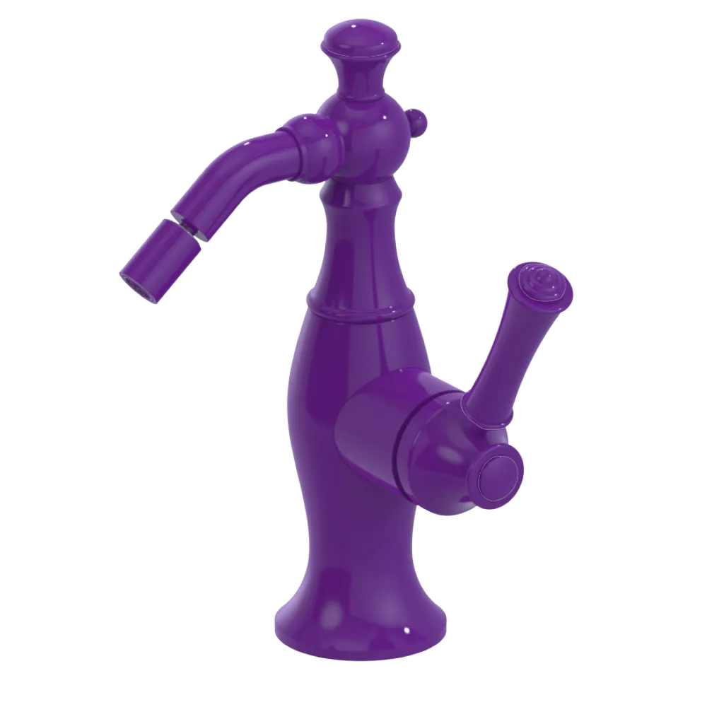 Rubinet Single Control Bidet Fitting (less drain) Purple Haze