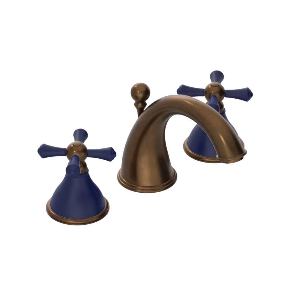 Rubinet Widespread Lav. Set. (less drain) Tuscan Brass