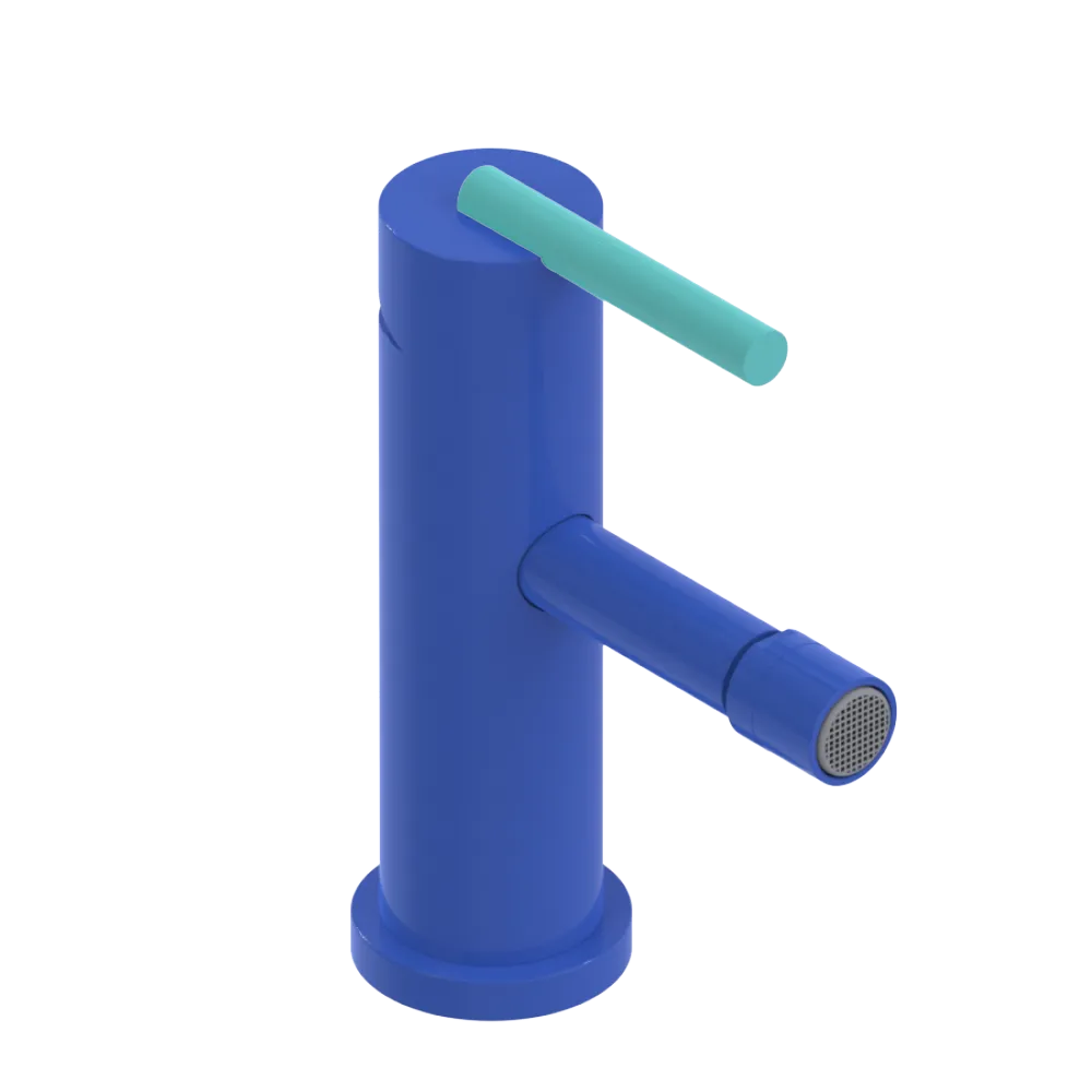 Rubinet Single Control Bidet Fitting (less drain) Blu Jean