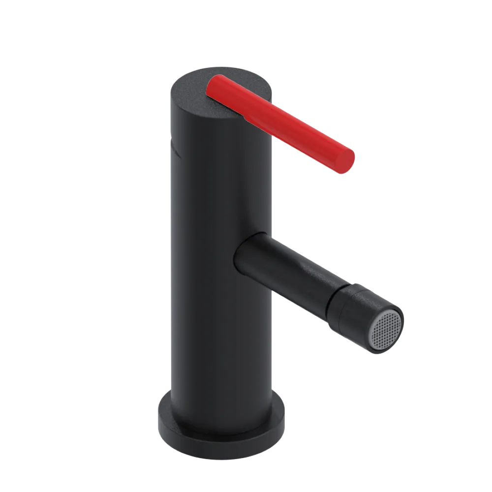 Rubinet Single Control Bidet Fitting (less drain) Matt Black