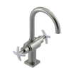 Rubinet Single Hole Dual Handle Lav. Set. (less drain) Satin Nickel