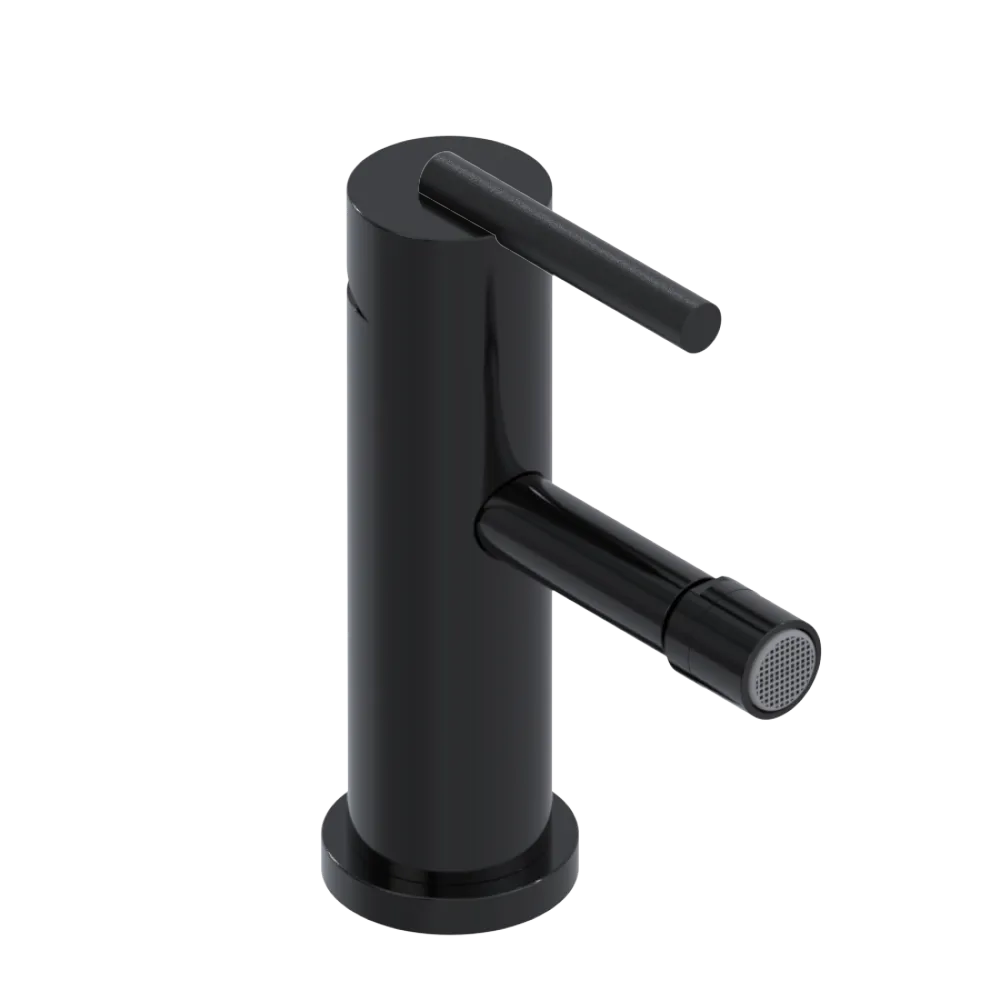 Rubinet Single Control Bidet Fitting (less drain) Black