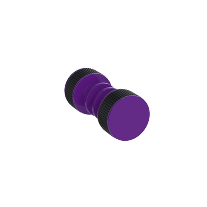 Rubinet Shower Door Knob (set) Purple Haze