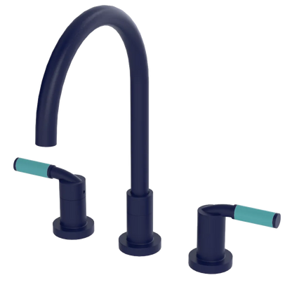 Rubinet Widespread Kitchen Set Midnight Blue