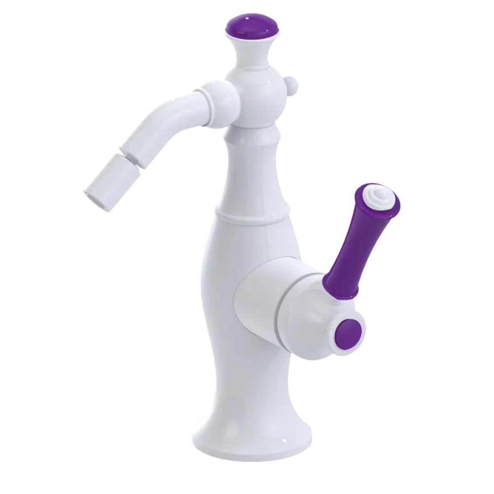 Rubinet Single Control Bidet Fitting (less drain) White