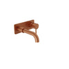 Baril Trim only for single lever wall-mounted lavatory faucet, drain not included
