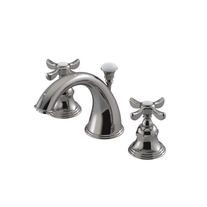 Rubinet Widespread Lav. Set. (less drain) Polished Nickel